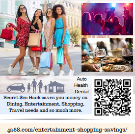 Entertainment and Shopping Savings