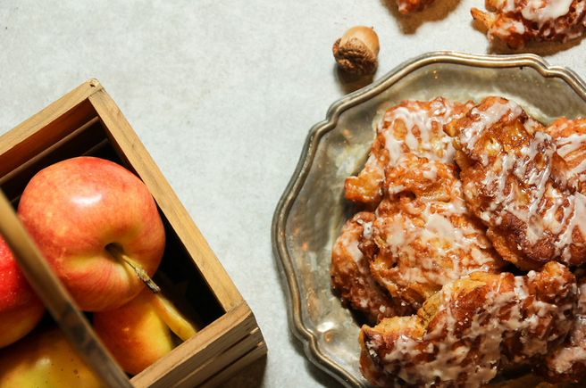 perfect homemade apple fritters
